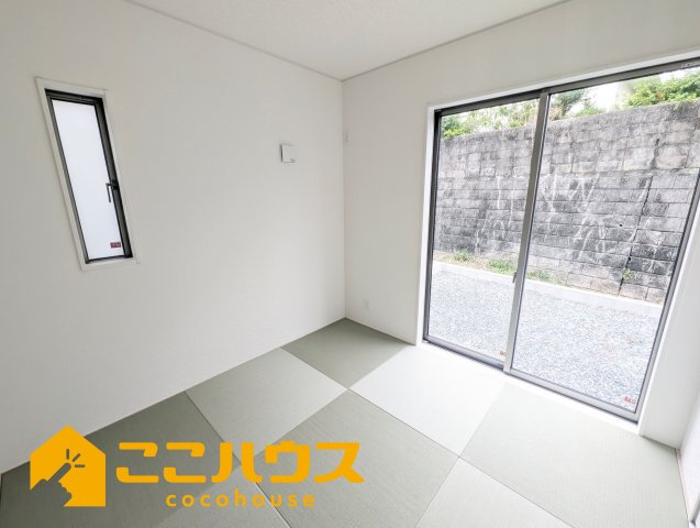 糸満市兼城第4　新築戸建て　全3棟　2号棟の和室|和室4.5帖