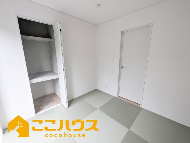 糸満市兼城第4　新築戸建て　全3棟　2号棟の和室|和室4.5帖
