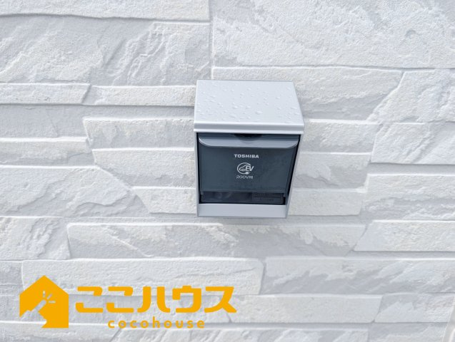 糸満市兼城第4　新築戸建て　全3棟　2号棟の設備|EV車専用コンセント