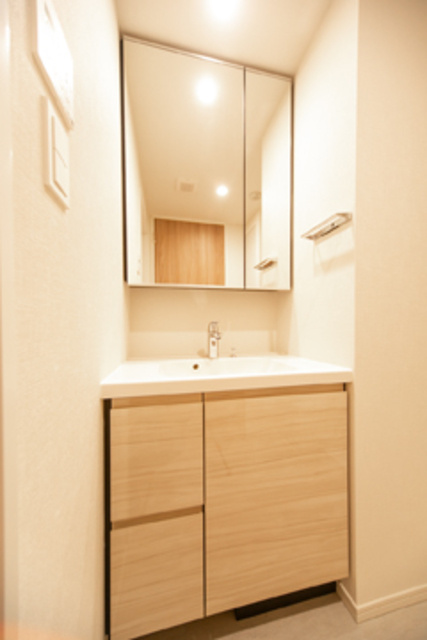 パークアクシス横浜阪東橋の洗面所|※写真は同タイプ住戸です。