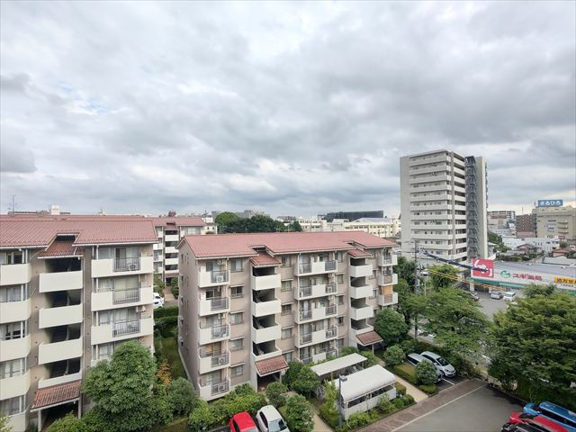 【展望】 | 入間駅前プラザ8号棟 | バルコニーからの眺望です