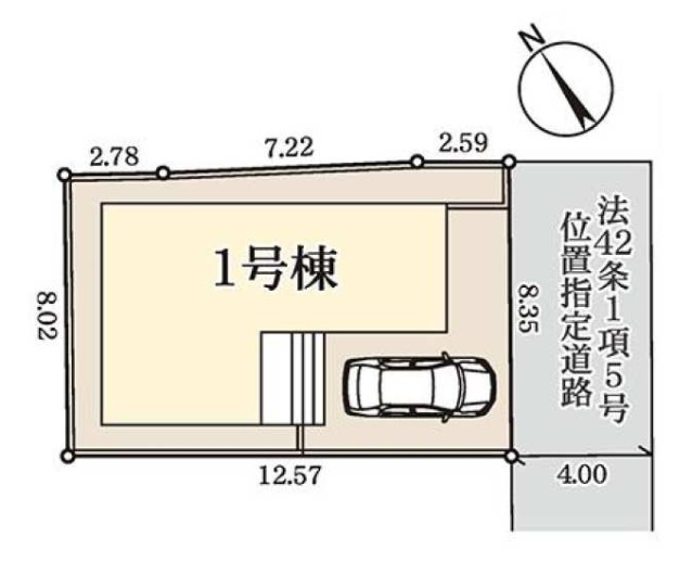 八千代市八千代台東３丁目の区画図