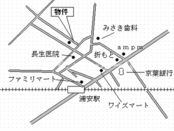 ラヴィエM・Aの地図
