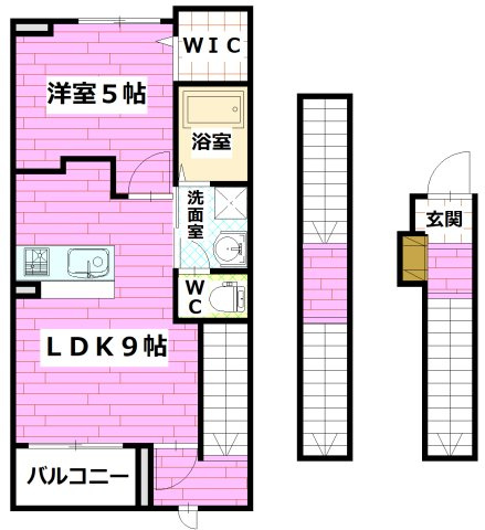 カメリアⅡの間取り