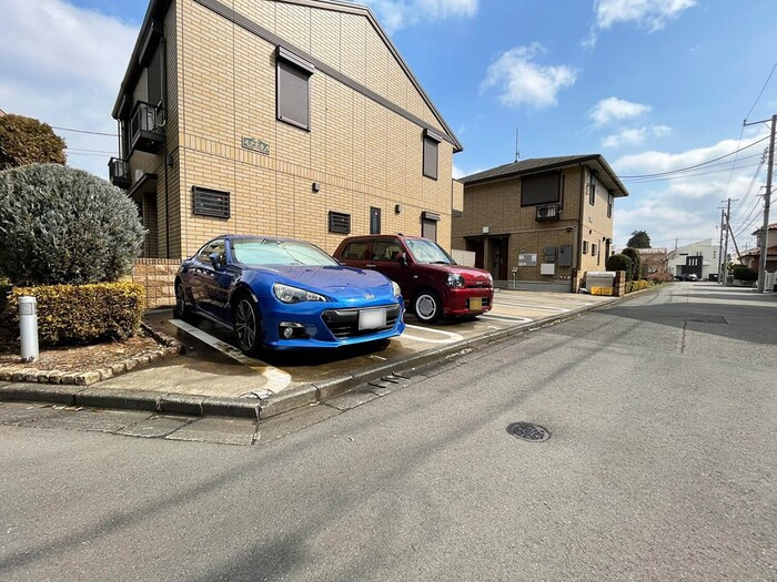 エクセル　B棟の駐車場
