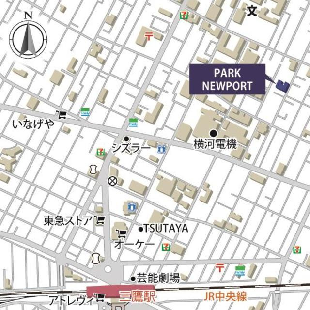 ＰＡＲＫ　ＮＥＷＰＯＲＴの地図