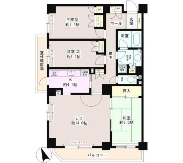 ＰＡＲＫ　ＮＥＷＰＯＲＴの間取り