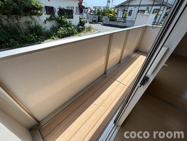 ハイツせみじま　Ｃのバルコニー