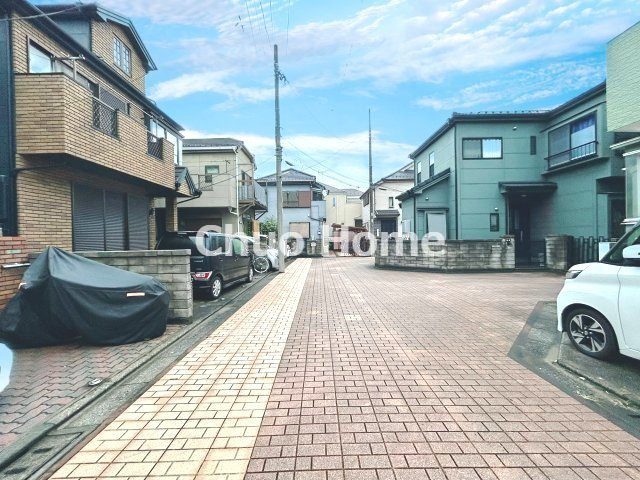 葛飾区西水元4丁目中古住宅の前面道路含む現地写真|前面道路