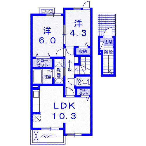 ミューズの間取り