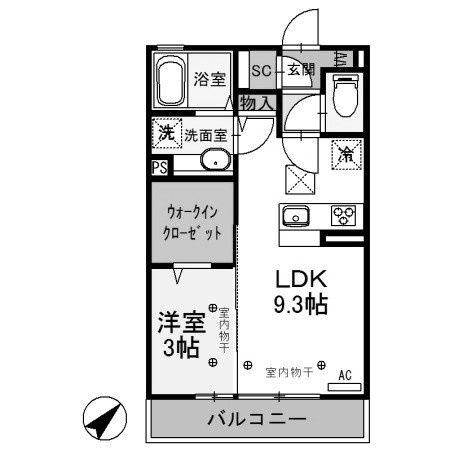 【間取り】 | レジデンス キントウ　Roots