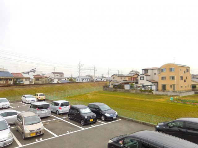 高槻市東五百住町１丁目のアパートの展望