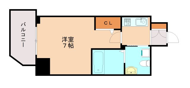 セレニテ神戸元町クレアの間取り
