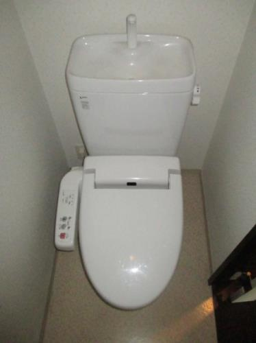 福岡市博多区山王２丁目の賃貸マンションのトイレ