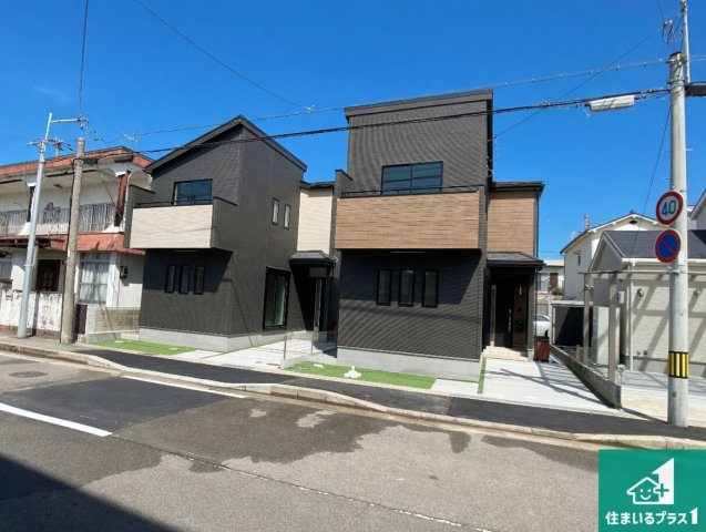 明石市西明石町　新築一戸建ての外観|お客様に長く安心して住んでいだだける事にこだわった家づくり！住んでからのアフターサービスにもしっかりと取り組んでいます！
