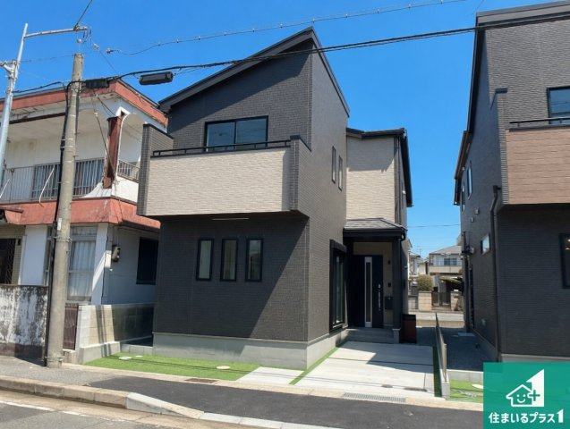 明石市西明石町　新築一戸建ての外観|お客様に長く安心して住んでいだだける事にこだわった家づくり！住んでからのアフターサービスにもしっかりと取り組んでいます！