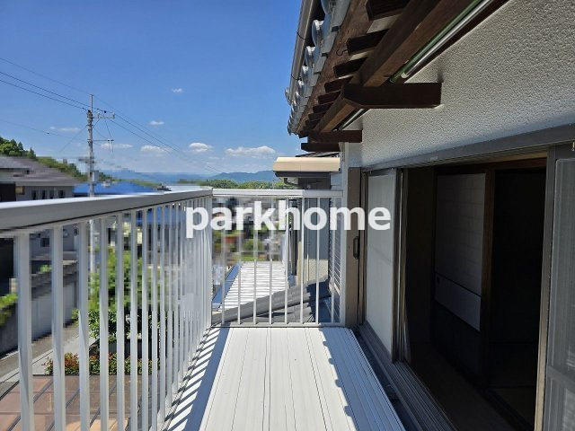 高知市春野町平和　中古戸建のバルコニー