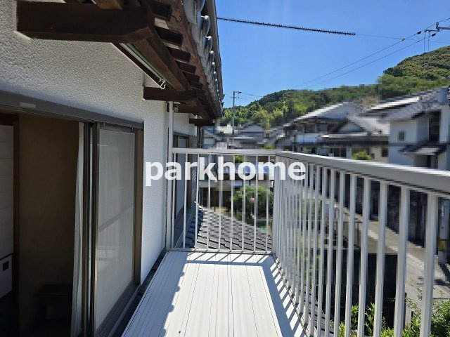 高知市春野町平和　中古戸建のバルコニー