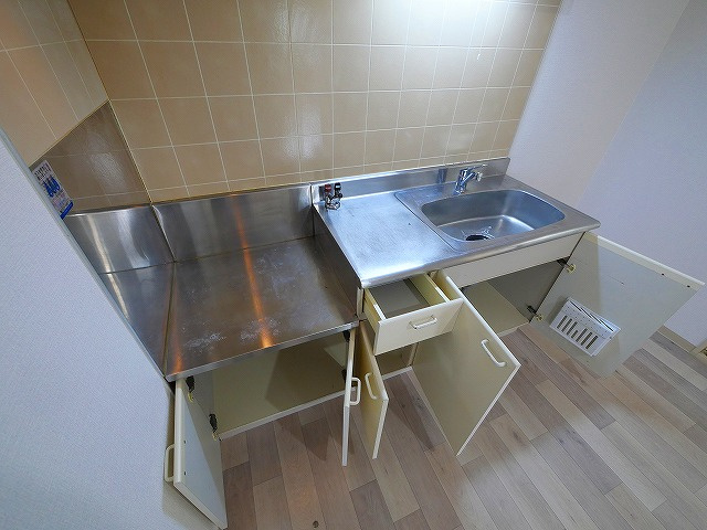 高瀬ハイツ1号館の展望