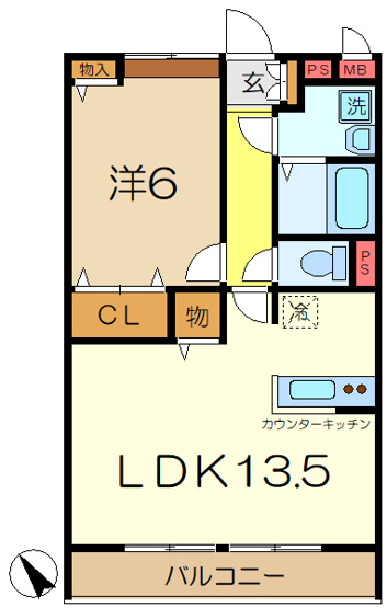 【間取り】 | フォレスト３