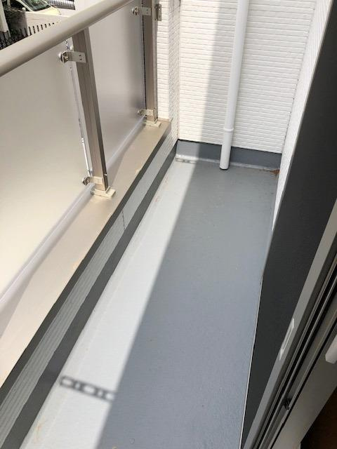 上水新町戸建のバルコニー