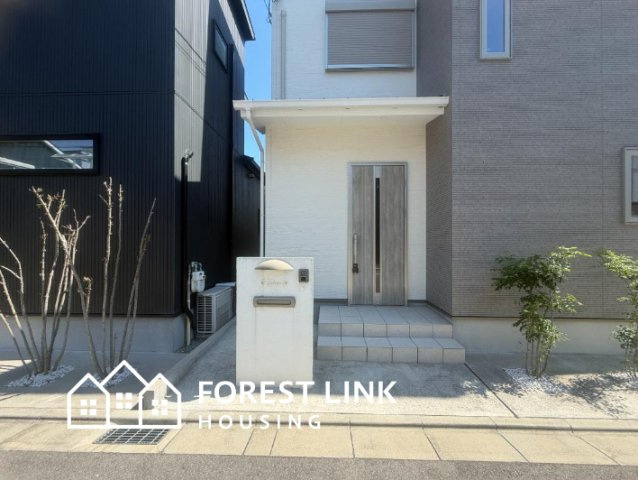 天美北1　戸建の玄関