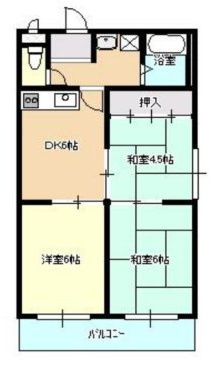 クレインストリート松本の間取り