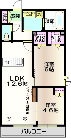Ｍａｉｓｏｎ　Ｍの間取り
