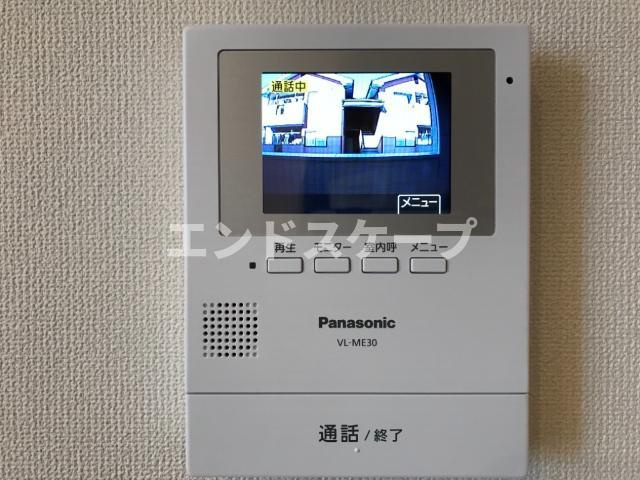 サニープレイス　Ｄのセキュリティ|カメラ付インターホン
高崎、前橋のお部屋探しはエンドスケープまで！お客様の理想お聞かせ下さい♪