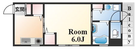 宝マンションの間取り