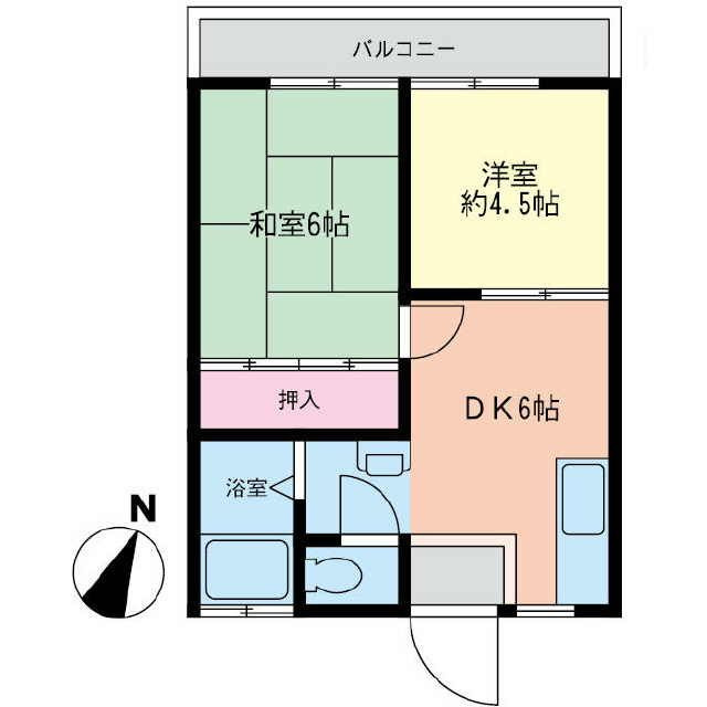 横浜市旭区白根３丁目のアパート