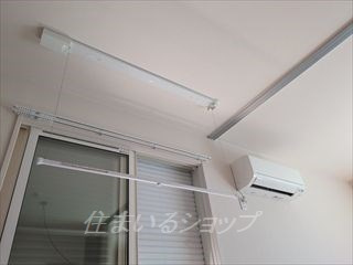サンシャインS　Aの設備|便利な室内物干し・シャッター雨戸あり