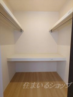 サンシャインS　Aの収納|大型ウォークインクローゼット