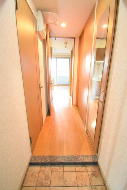 福岡市博多区上川端町の賃貸マンションの玄関