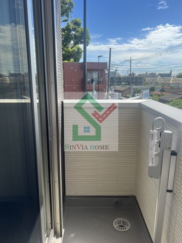ナナラ緑町のバルコニー