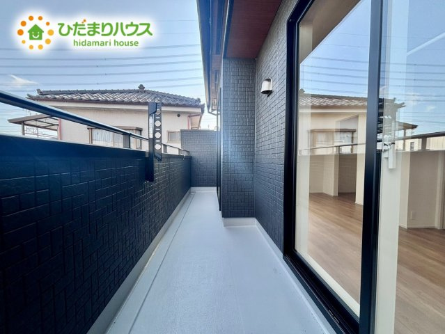 上尾市原市15期　新築戸建　ブルーミング01のバルコニー