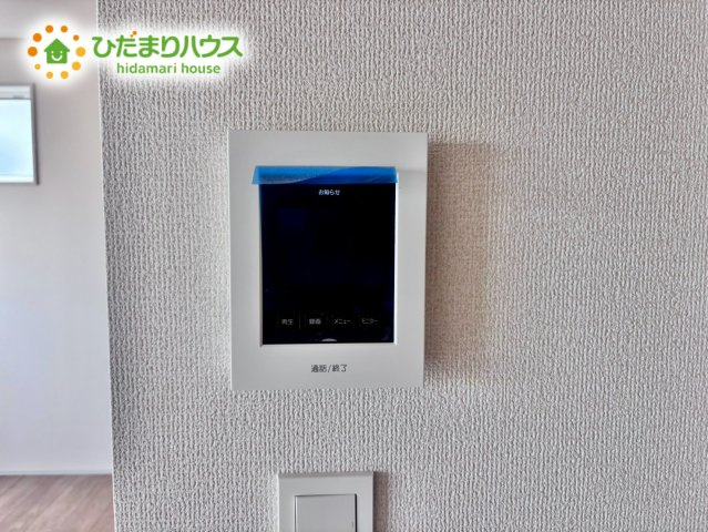 上尾市原市15期　新築戸建　ブルーミング01の防犯設備