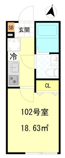 【間取り】 | CFジオーレ本蓮沼