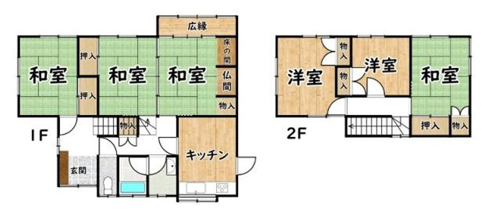 姫路市大津区天神町２丁目　　　山陽電鉄「山陽天満駅」徒歩２分の間取り