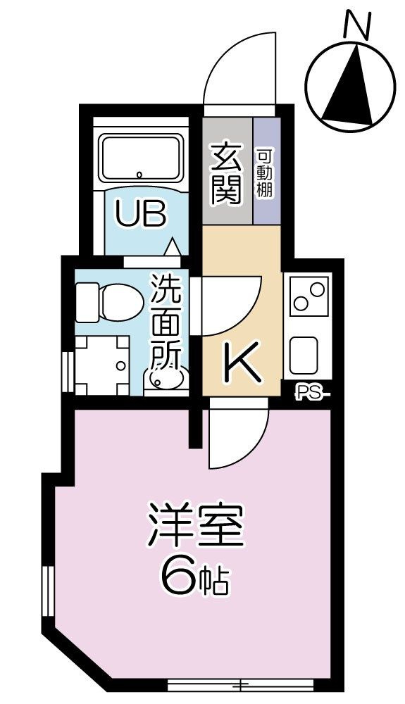 enn江北の間取り