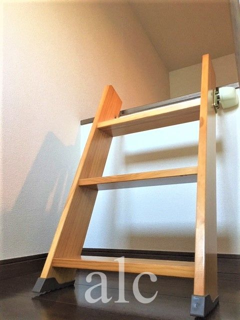 ハウスベスタの設備|ロフトの階段です　敷金礼金ゼロ☆初期安☆