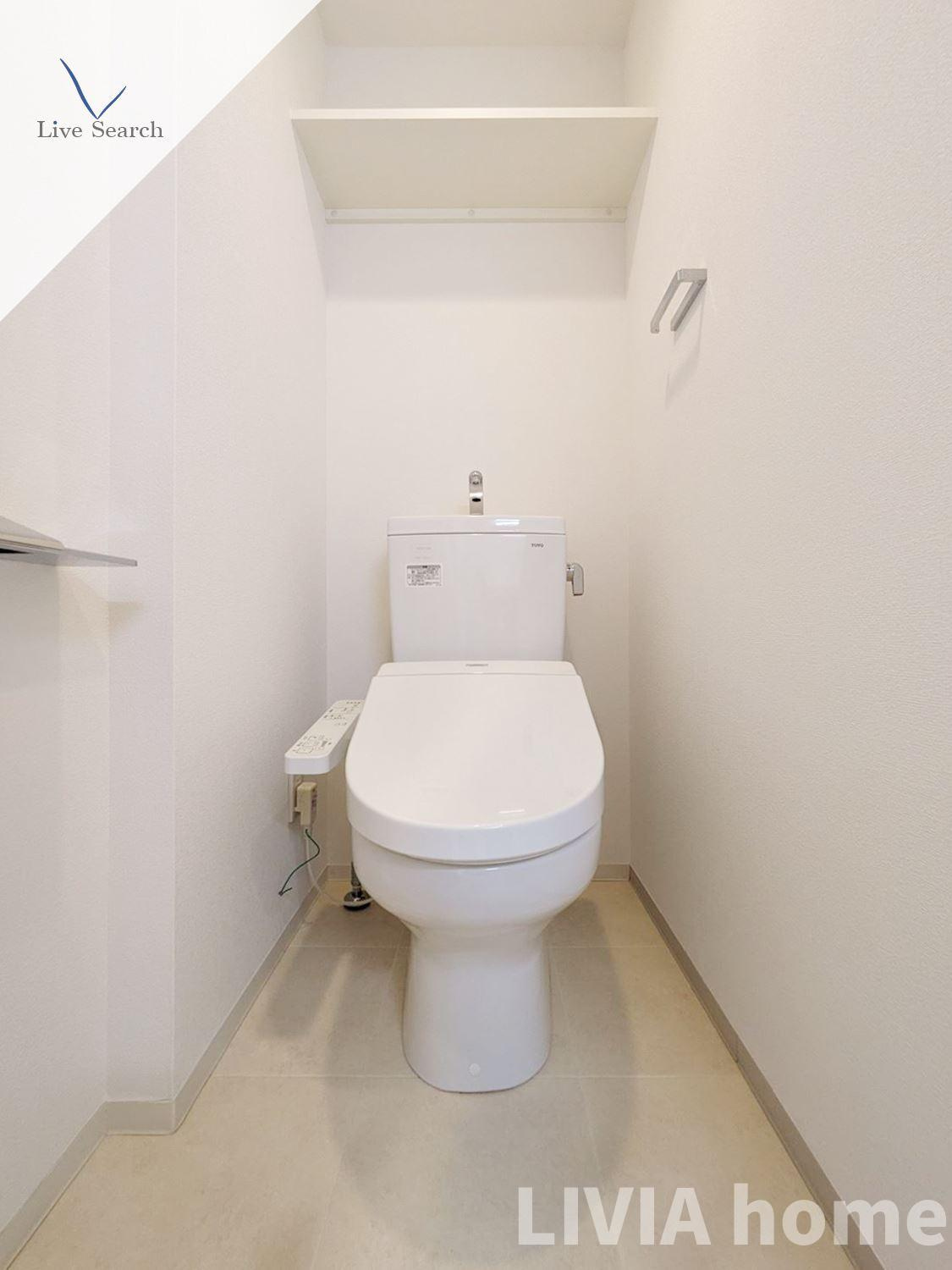 川崎市川崎区池田１丁目の賃貸マンションのトイレ|同シリーズの参考写真です。実際の設備・内装は現況を優先とさせていただきます。