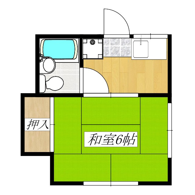 タマハイツの間取り|使いやすい間取りです☆