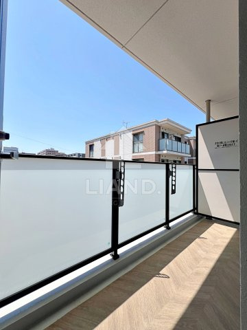 レジデンシャルジェム姪浜駅　姪浜小学校区のバルコニー|レジデンシャルジェム姪浜駅