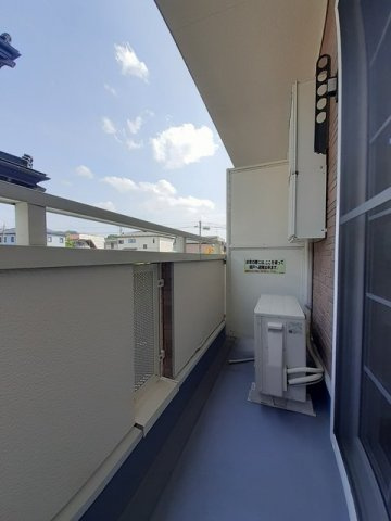 カーサ　ボニータⅡのバルコニー
