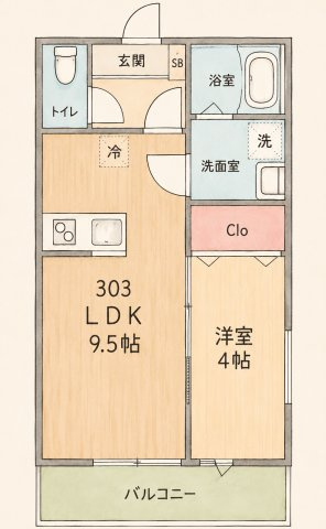 【間取り】 | キャメル岩槻加倉