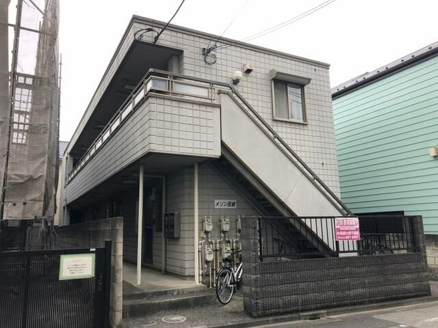 足立区竹の塚２丁目のアパートの外観