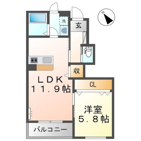 Ｃｈａｎｔｙ（シャンティ）の間取り