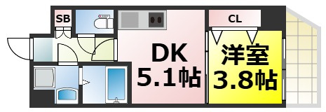 【間取り】 | ARCA九条 仲介手数料無料