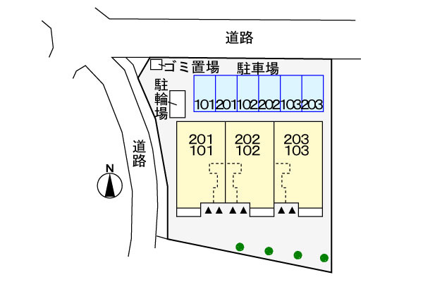 【区画図】 | メゾンルミエ－ル